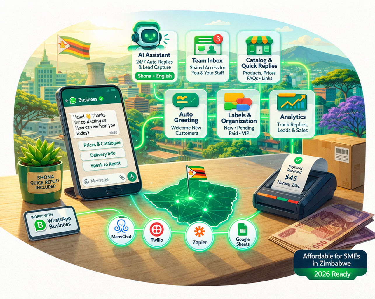 Best WhatsApp Tools for Small Businesses in Zimbabwe (2026)