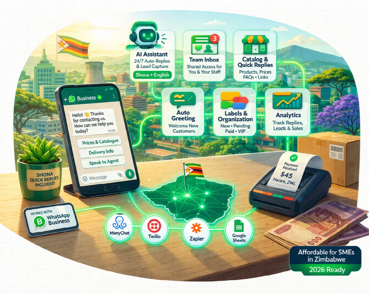 Best WhatsApp Tools for Small Businesses in Zimbabwe (2026)